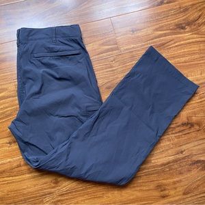 UB Tech Men's Gray Classic Fit Cargo Outdoor Pants Size 36 x 32 Casual Retro